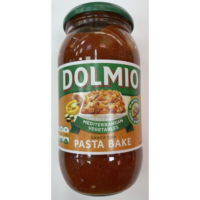 Dolmio Pasta Bake Sauce Mediterranean Vegetable 500g